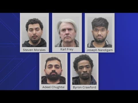 5 men facing charges for attempting to commit sexual acts with minors in Fairfax County