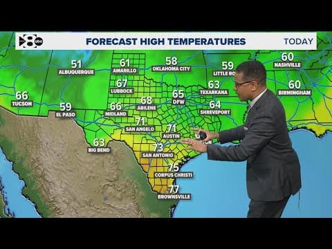 DFW Weather: Spring-like weekend on the way