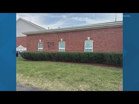 Haughville church tagged with graffiti