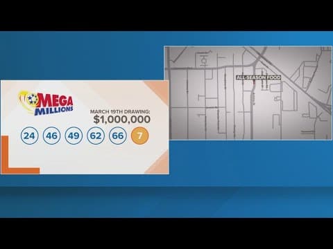 Someone who bought a Mega Millions ticket in Houston worth $1 million may soon forfeit it