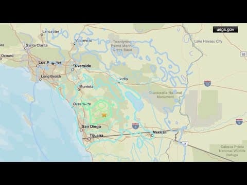 5.2 magnitude earthquake rattles San Diego County