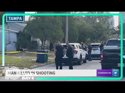 Police: Man dead after shooting near the University of Tampa