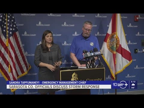 Sarasota County reflects on hurricane recovery, a year after historic evacuations