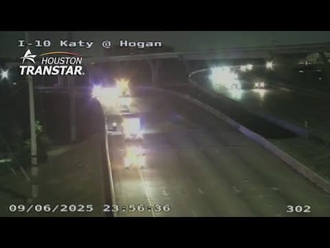 Truck strickes Houston Avenue bridge for second time this week, HPD says