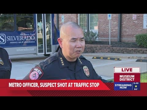 Police give update on officer and suspect wounded by gunfire in the Museum District