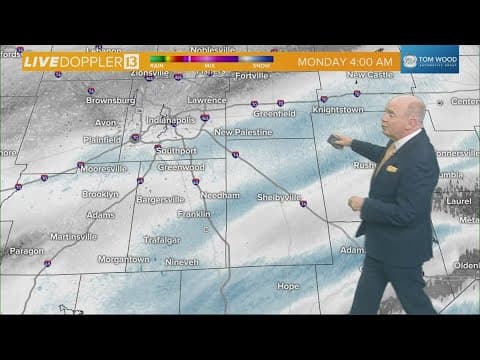 4 a.m. update on winter snow storm in Indiana | Weather Impact Alert