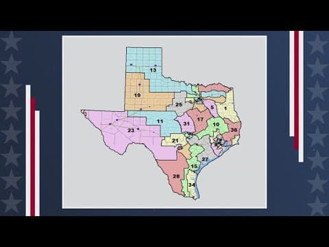 Proposed Texas Congressional map released