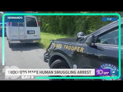 FHP troopers make human smuggling arrest
