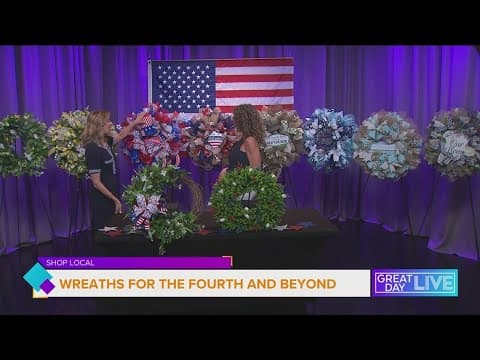 Show off your Fourth & Summer pride with great wreaths