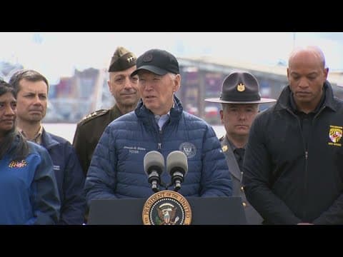 Timeline for reopening shipping channel at Baltimore Key Bridge