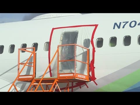 Alaskan Airlines flight where door plug blew off mid-flight now under Department of Justice investig