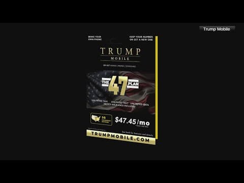 Trump organization is entering the world of wireless service with Trump Mobile