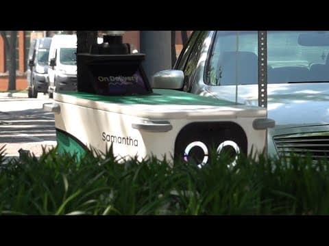 Delivery robots now operational in Uptown Dallas