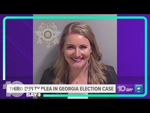 Former Trump attorney Jenna Ellis pleads guilty in Georgia election RICO case, speaks in court