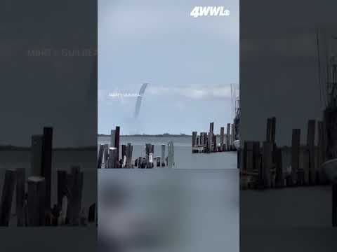 WATCH: Waterspout spotted near Grand Isle Tuesday
