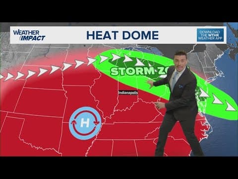Heat dome surging into the Midwest with sky-high humidity this week