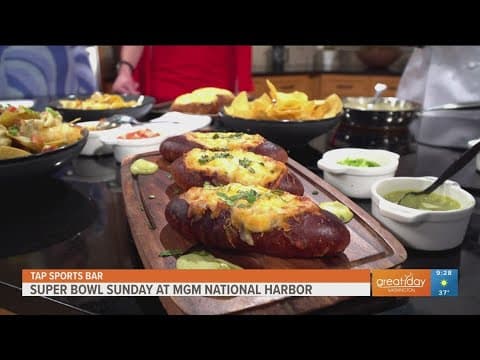 Game day specials at MGM National Harbor's TAP Sports Bar