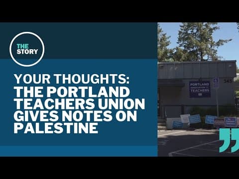 Should the Portland teachers union stay out of international affairs? | Your Thoughts