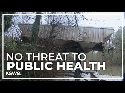 No public health threat after train trestle collapses in Corvallis