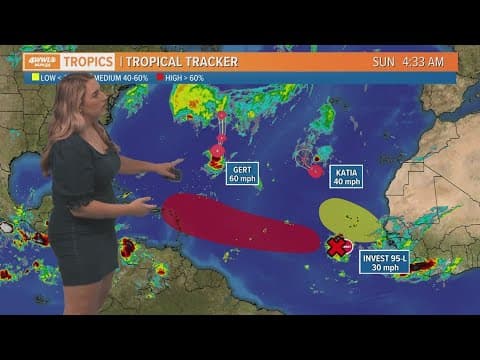 Sunday morning tropical update: A few tropical storms in the Atlantic