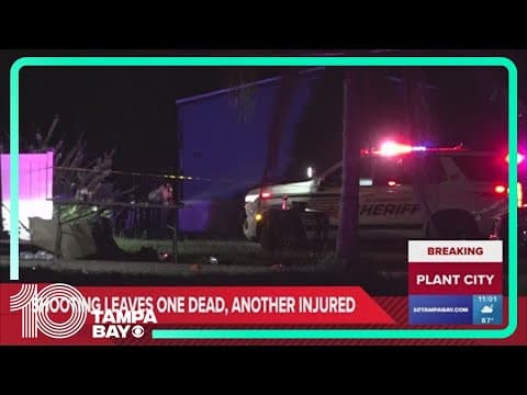 1 man dead, another hurt after Plant City party shooting, deputies say