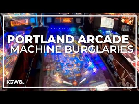 Quarterworld arcade in Portland says they’ve seen dozens of break-ins from the same couple