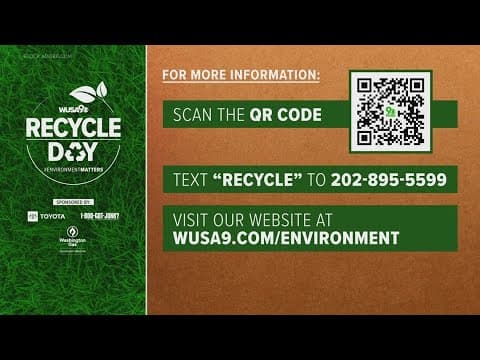 WUSA9 Recycle Day March 9