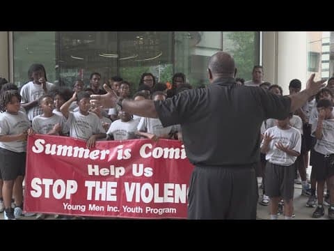 Indianapolis youth issued 3-point challenge against violence