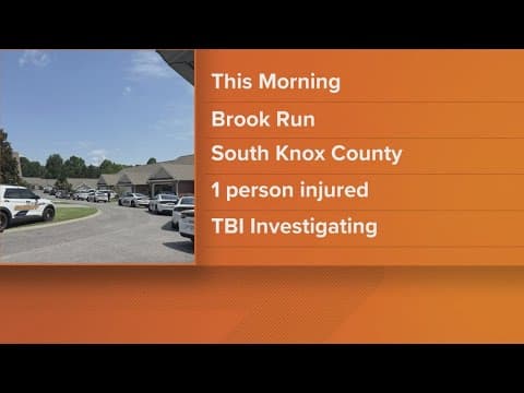Knox County deputy shot someone while serving warrant