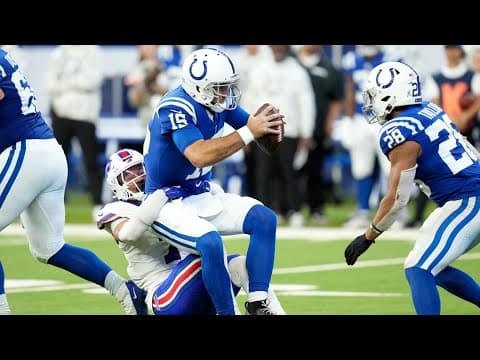 Colts lose to Buffalo; fall to 4-6 on the season | POSTGAME REACTION