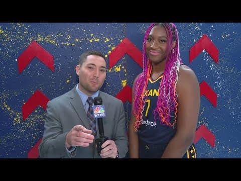 'It's been really fun' | Aliyah Boston ready for action this season with Indiana Fever, Caitlin Clar