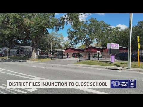 Hillsborough School Board files injunction to close Walton Academy over safety concerns