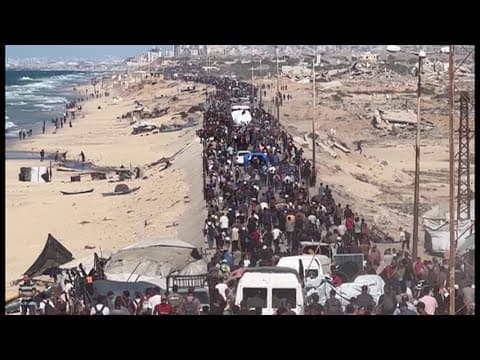 Gaza Peace Deal Reaction: Thousands head home | RAW VIDEO