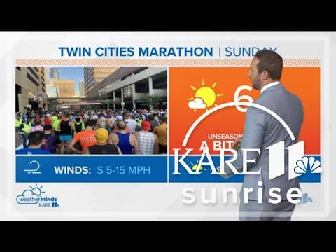 Twin Cities Marathon forecast