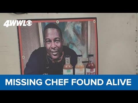 Missing New Orleans Chef found alive in unusual series of events