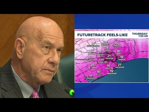 Watch Live: Houston Mayor John Whitmire gives update on winter storm preparations