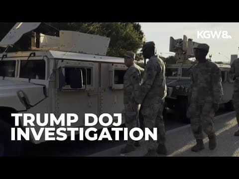 Trump's Justice Department claims DC police officials falsified crime data