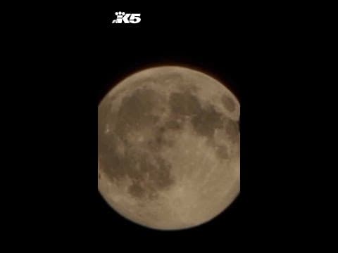 Viewers share stunning images of Supermoon over western Washington