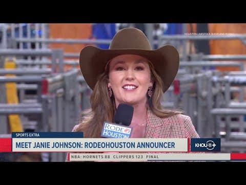 Meet Janie Johnson: RodeoHouston's new announcer in 2025