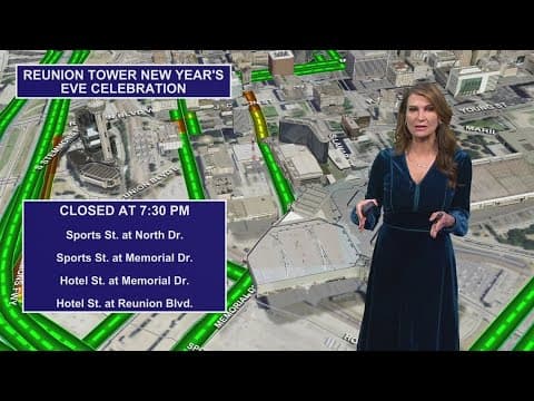 New Year's Eve in North Texas: Road closures you need to know