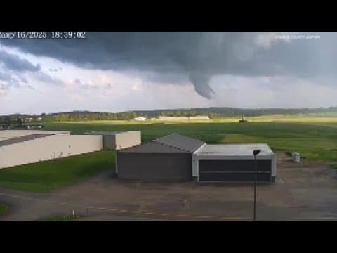 Tornado spotted at Monroe County Airport