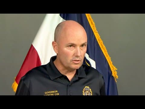 Full press conference after Charlie Kirk shot dead at Utah event