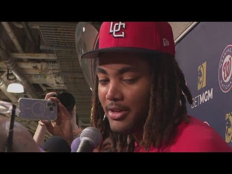 Maryland native makes MLB debut as a Washington Nationals