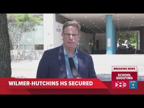 Wilmer-Hutchins High School shooting | 4 people hospitalized in Dallas incident