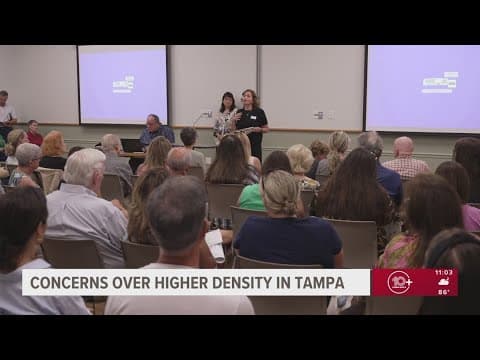 Crowded meeting in South Tampa amid rising concerns over higher-density developments