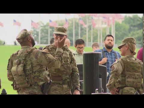 National Guard troops will remain on duty during government shutdown