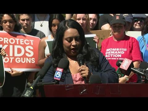 Georgia students walk out, call for changes to gun laws