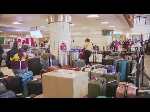 Hundreds of cancelled flights at San Diego International Airport creating chaos for travelers