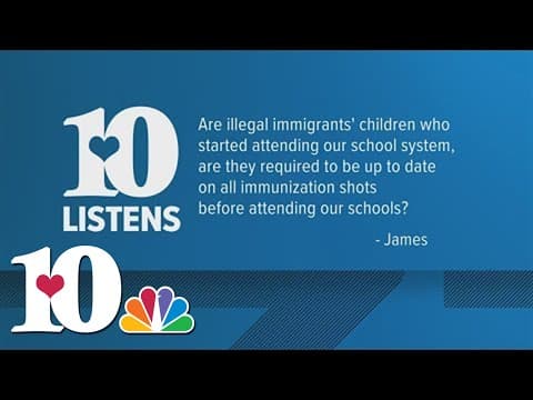 10Listens: Are immigrant children vaccinated?