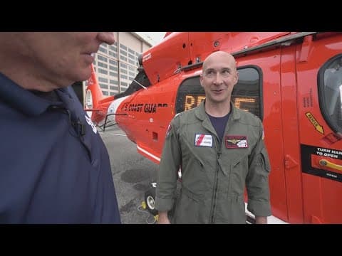 How the U.S. Coast Guard 'pulls over' aircraft over DC